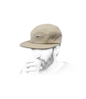 beige 5 panel cap Obey Sleeper 5 Panel khaki